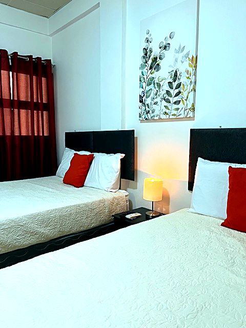 Habitación con camas matrimoniales, Apartamentos Trébol